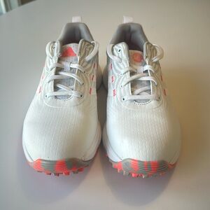 Adidas SZG SL White Pink Womens Waterproof Spikeless Golf Shoe Size 6.5